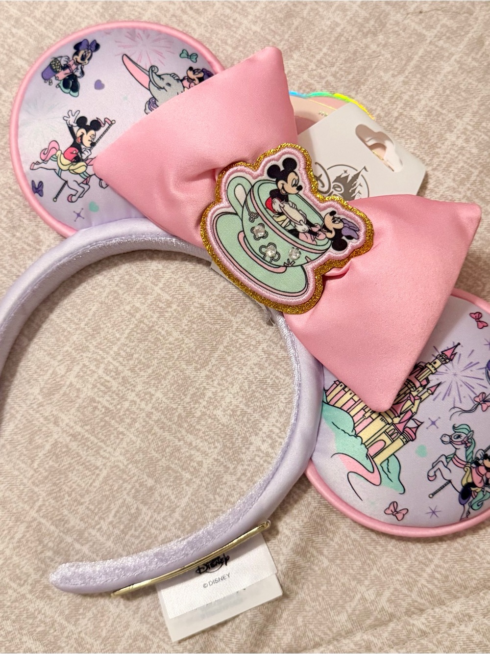 NWT Disney Parks Stoney Clover Lane Magic Kingdom Ears